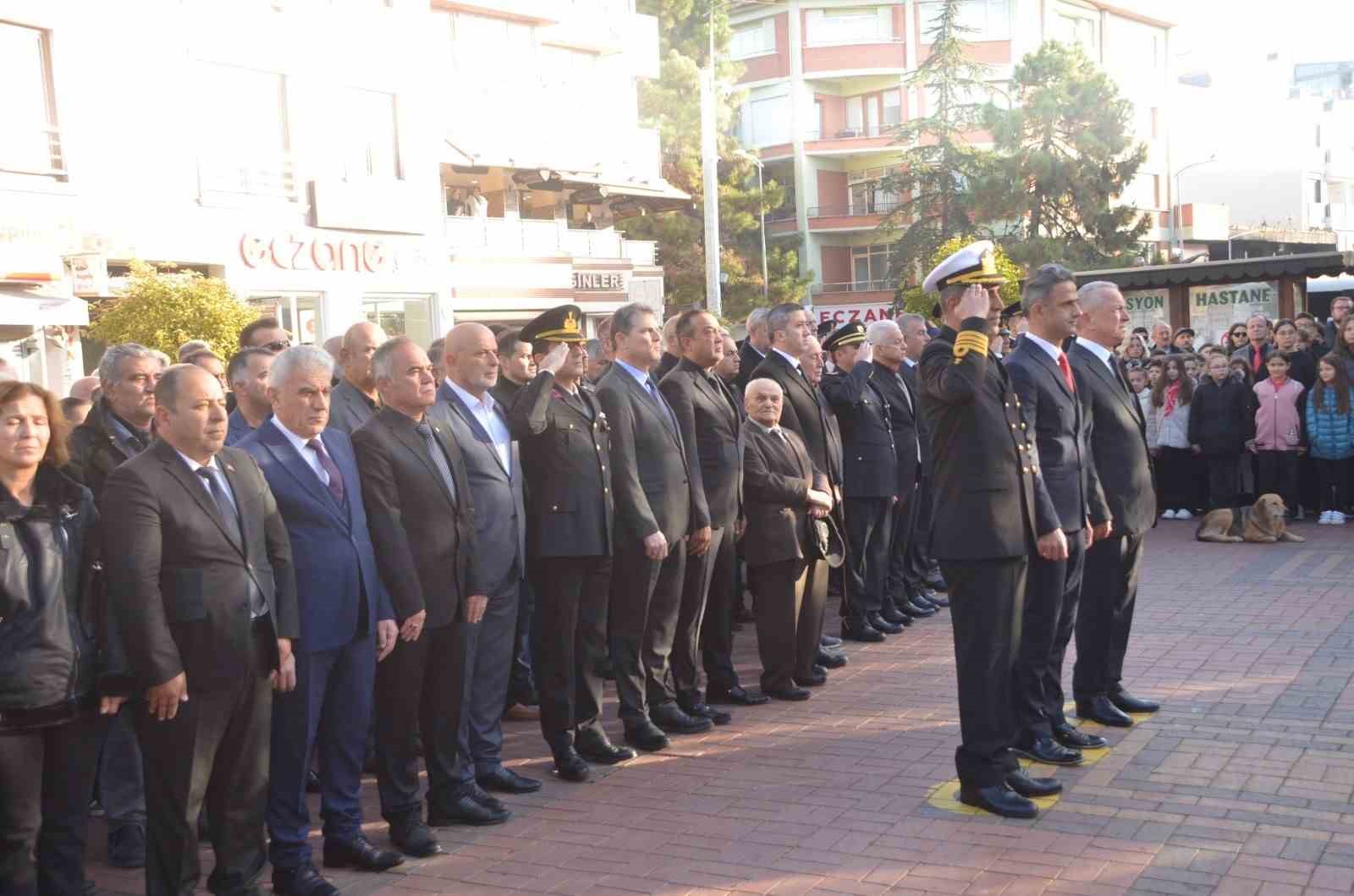 86. yılda Gazi Mustafa Kemal Atatürk Çaycuma’da anıldı
