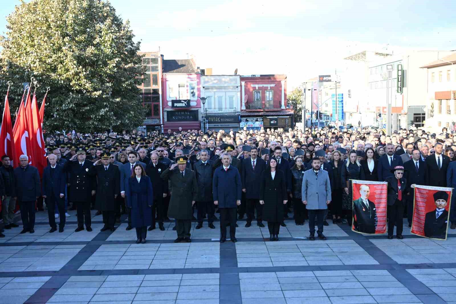 Edirne’de 10 Kasım Atatürk’ü Anma Günü etkinlikleri
