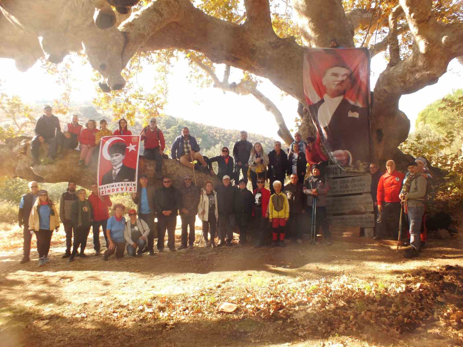 Atatürk’ü zirvede andılar
