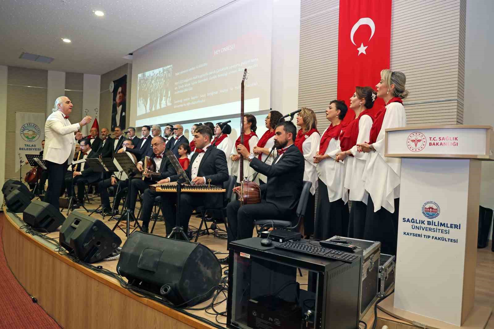 Talas Musiki Cemiyeti’nden Atatürk’ün sevdiği şarkılar konseri
