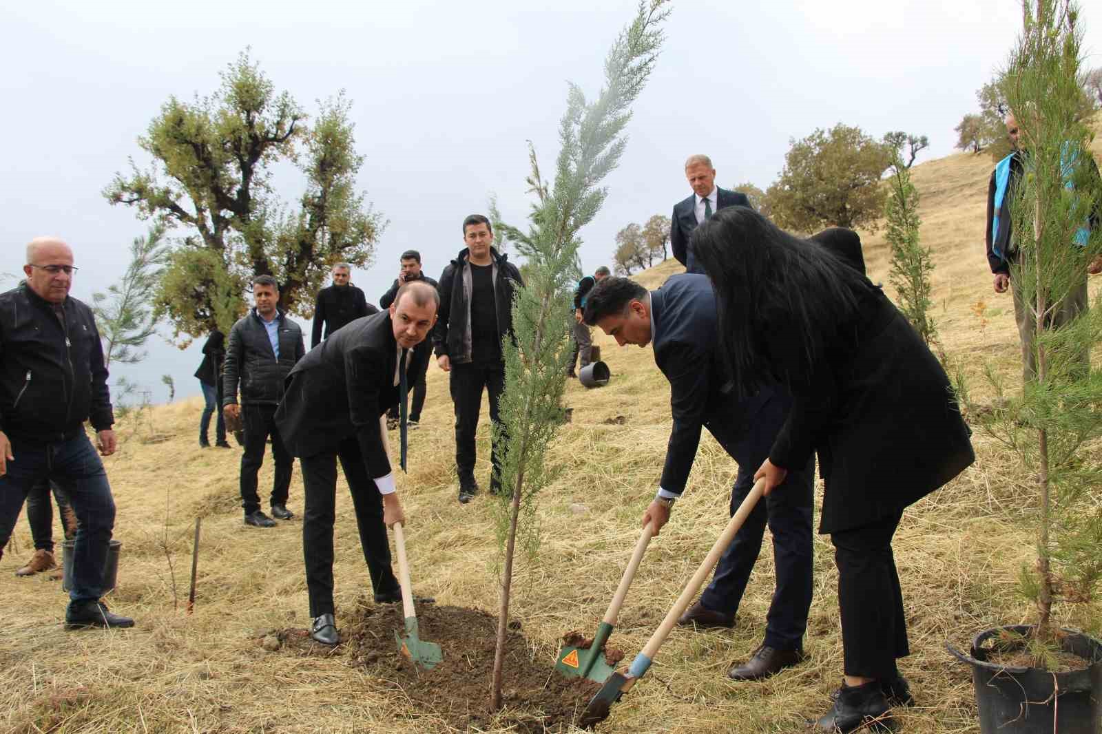 Geleceğe nefes için fidan dikildi
