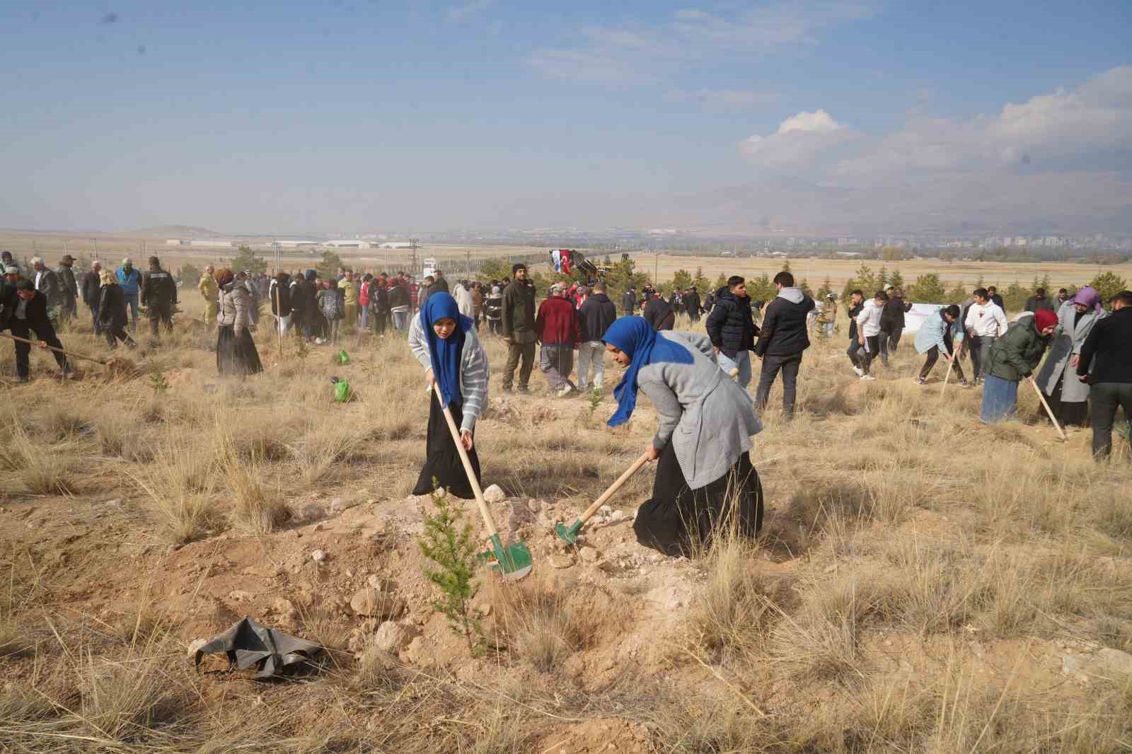 Niğde’de 5 bin fidan toprakla buluşturuldu
