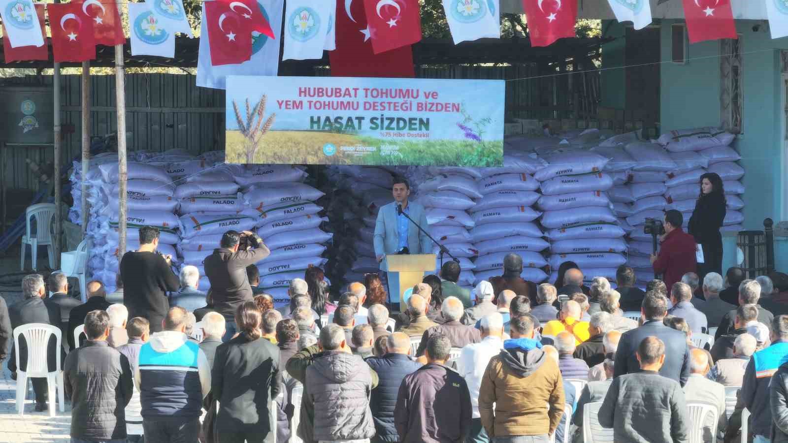 Manisa’da tohum desteği tamamlandı
