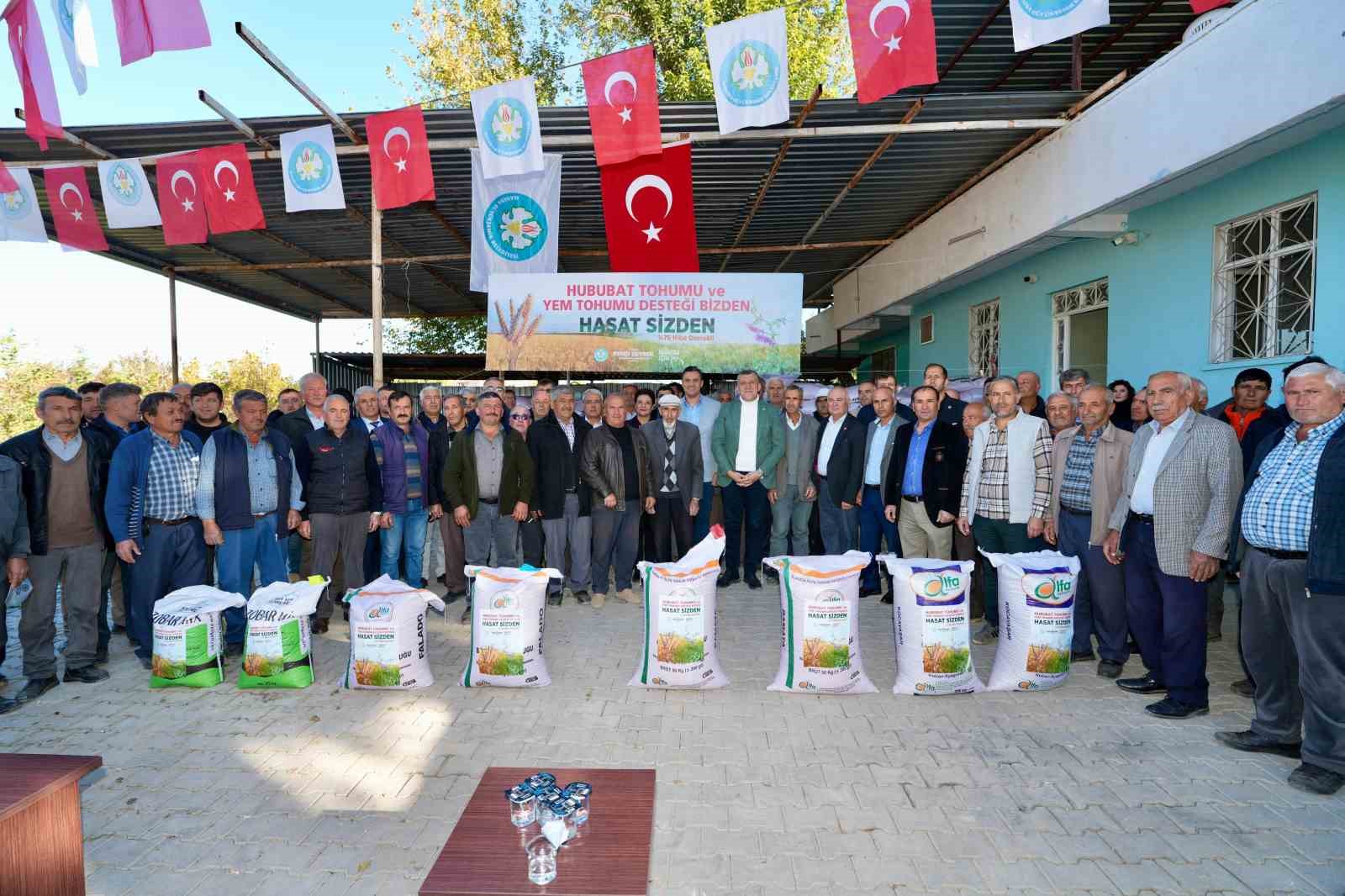 Manisa’da tohum desteği tamamlandı
