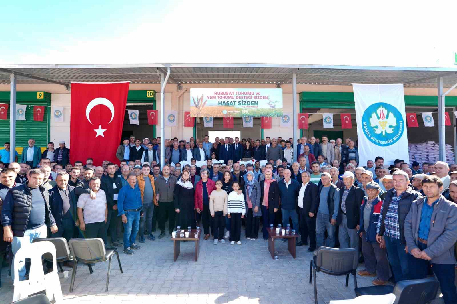 Manisa’da tohum desteği tamamlandı
