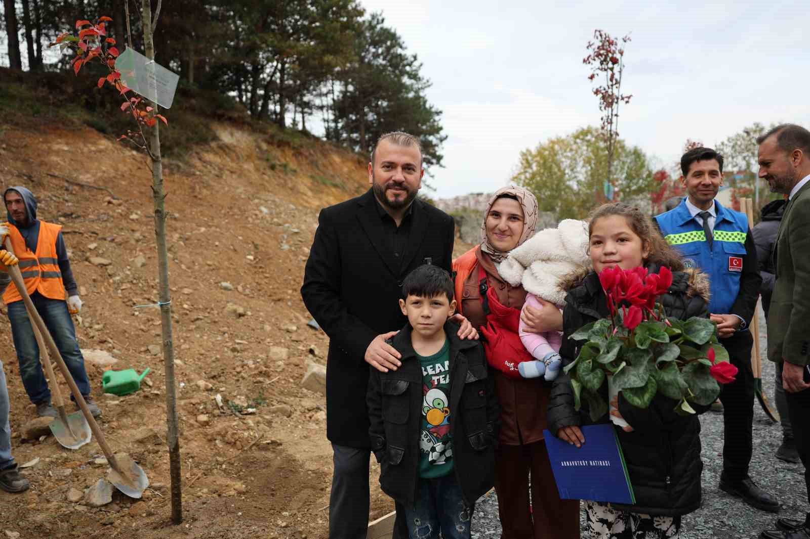 Arnavutköy’de doğan her çocuk için bir ağaç yetişecek
