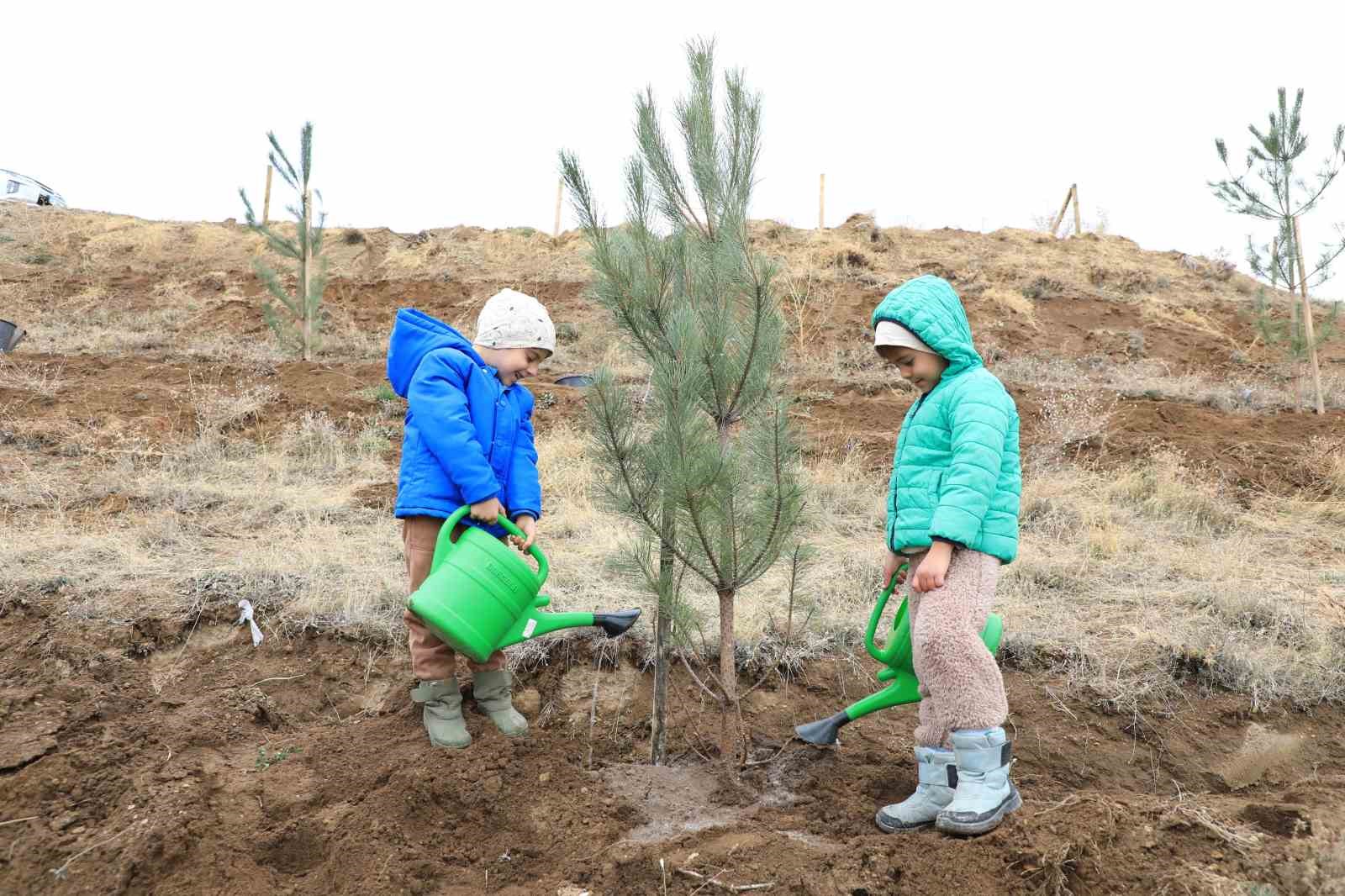 DATÜB Ahlat’ta ‘Hatıra Ormanı’ oluşturdu
