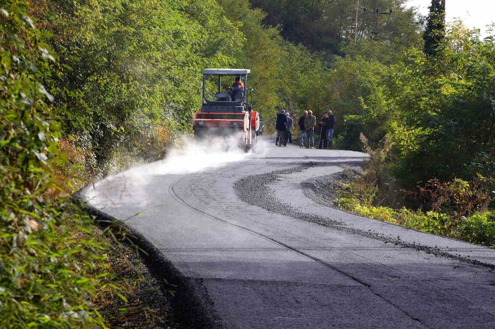 Ordu’da sıcak asfalt seferberliği devam ediyor
