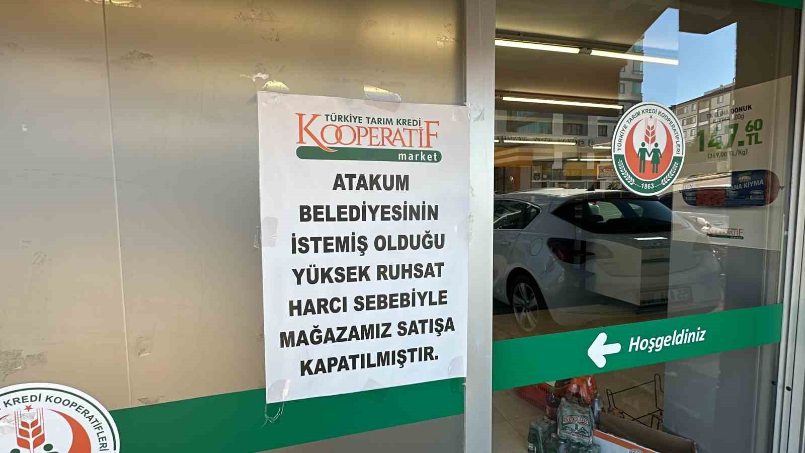 Atakum’da ‘ruhsat krizi’ çözüldü: Harçlar ödendi, marketler açıldı
