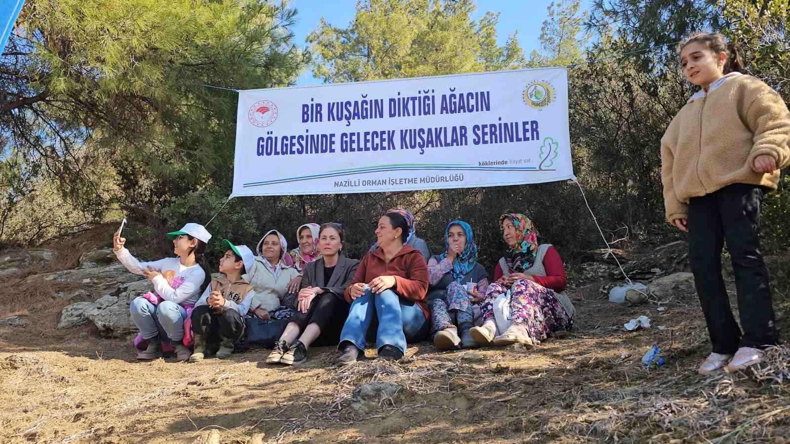 Nazilli’de fidanlar toprakla buluştu
