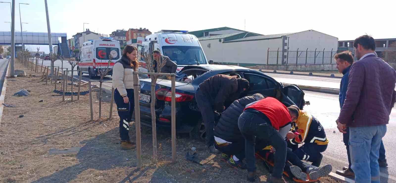 Bandırma’da trafik kazası: 3 yaralı
