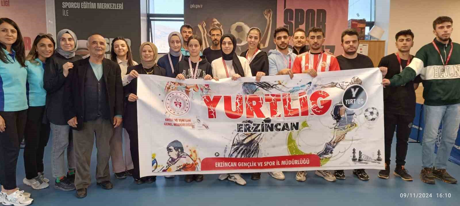 Şampiyonlar YURTLİG’de Erzincan’ı temsil edecek
