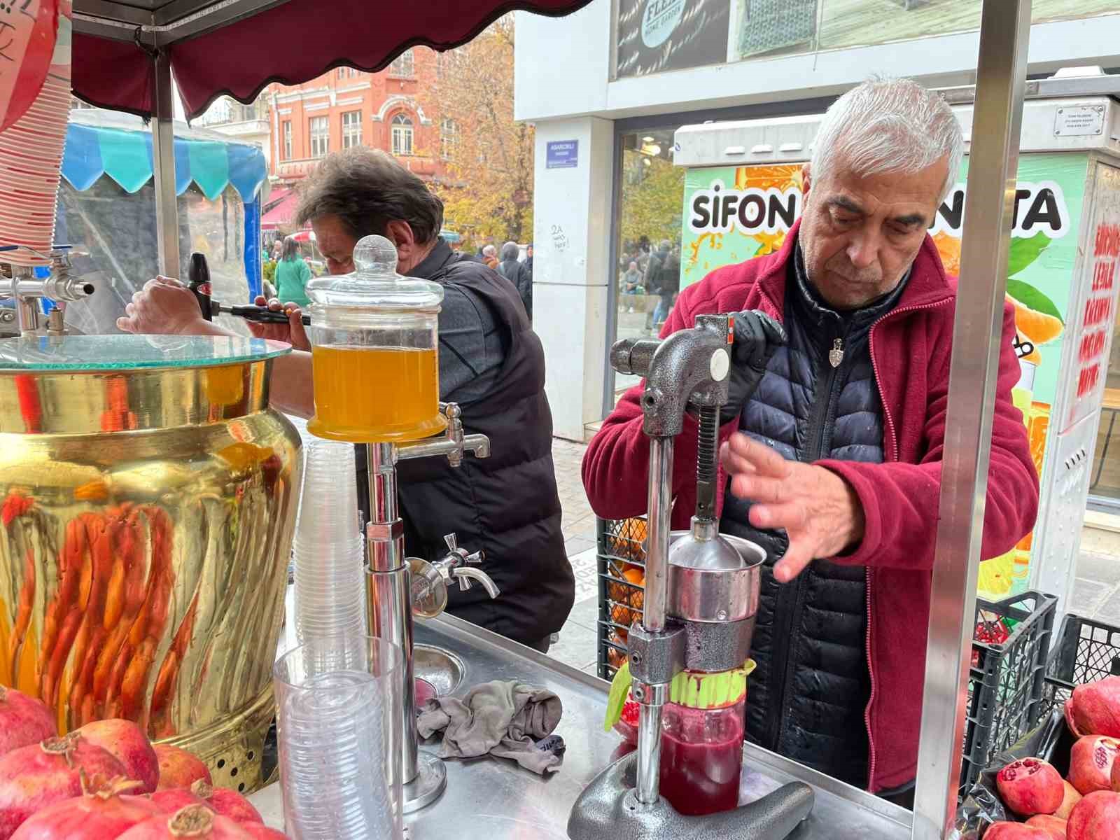 Satışları havaların soğuması ile birlikte arttı
