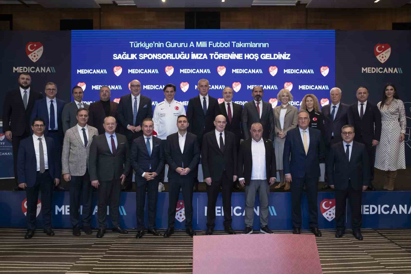 Medicana, Türkiye Futbol Federasyonu’nun sağlık sponsoru oldu
