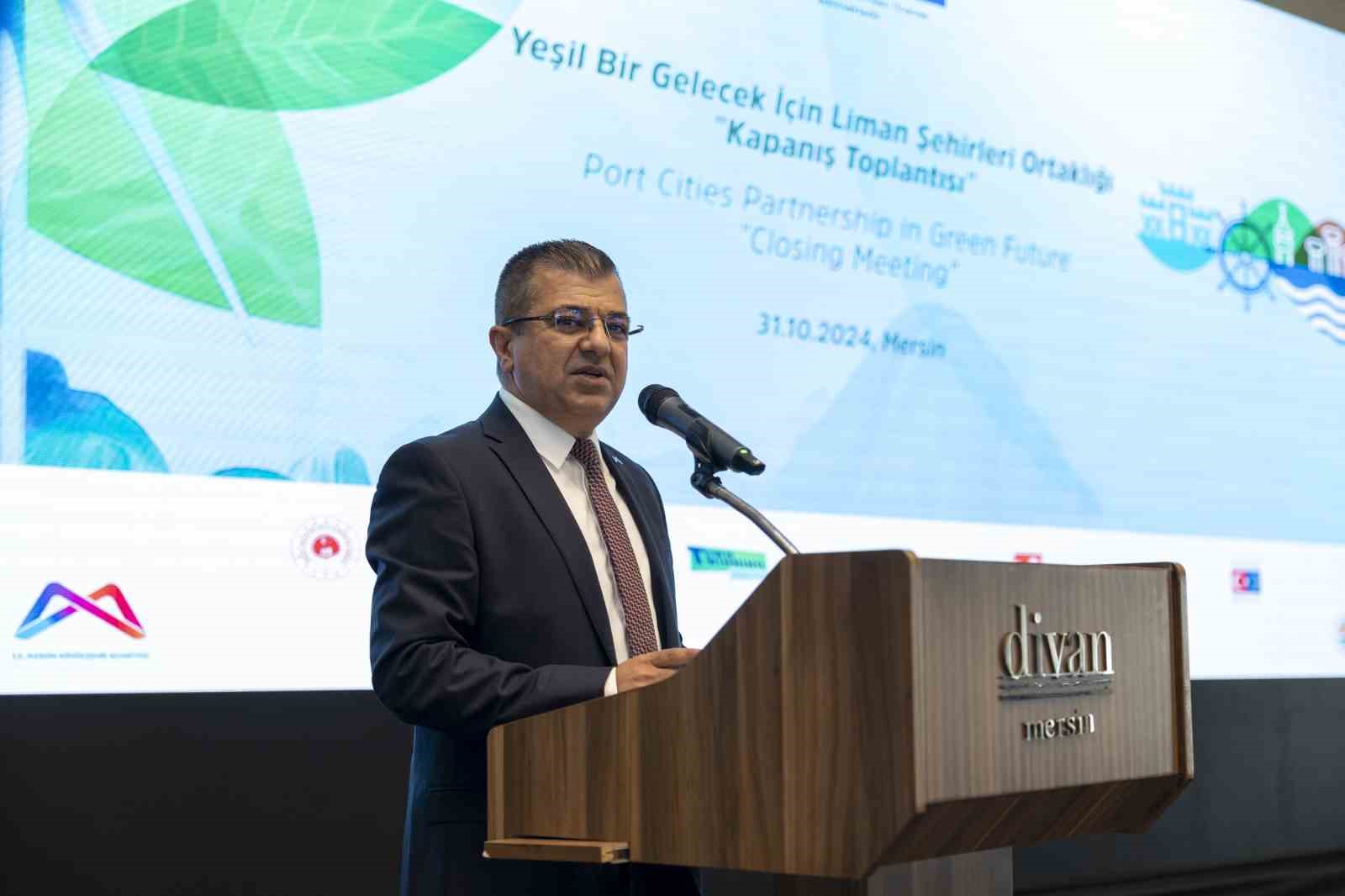 Mersin’de ’Yeşil Gelecek İçin Liman Şehirleri Ortaklığı’ toplantısı sona erdi
