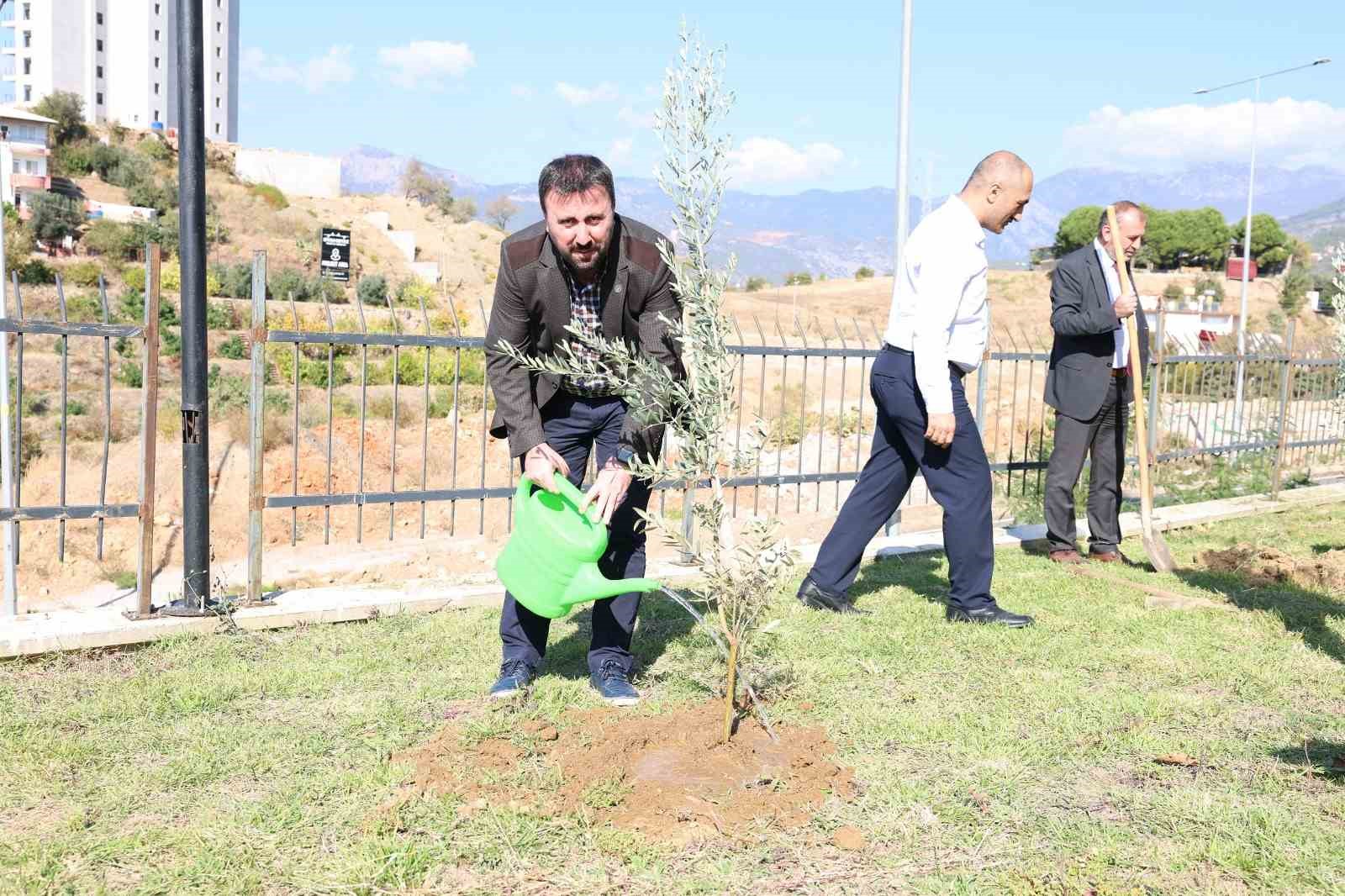 ALKÜ’de zeytin ağacı dikimi yapıldı
