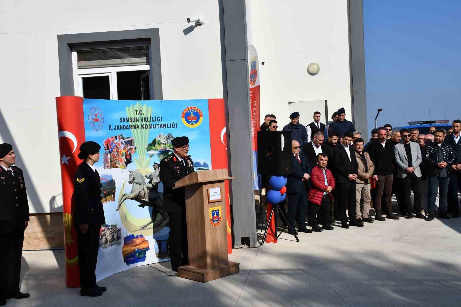 Jandarma Genel Komutanı Çardakçı, Samsun’da karakol açılışı yaptı
