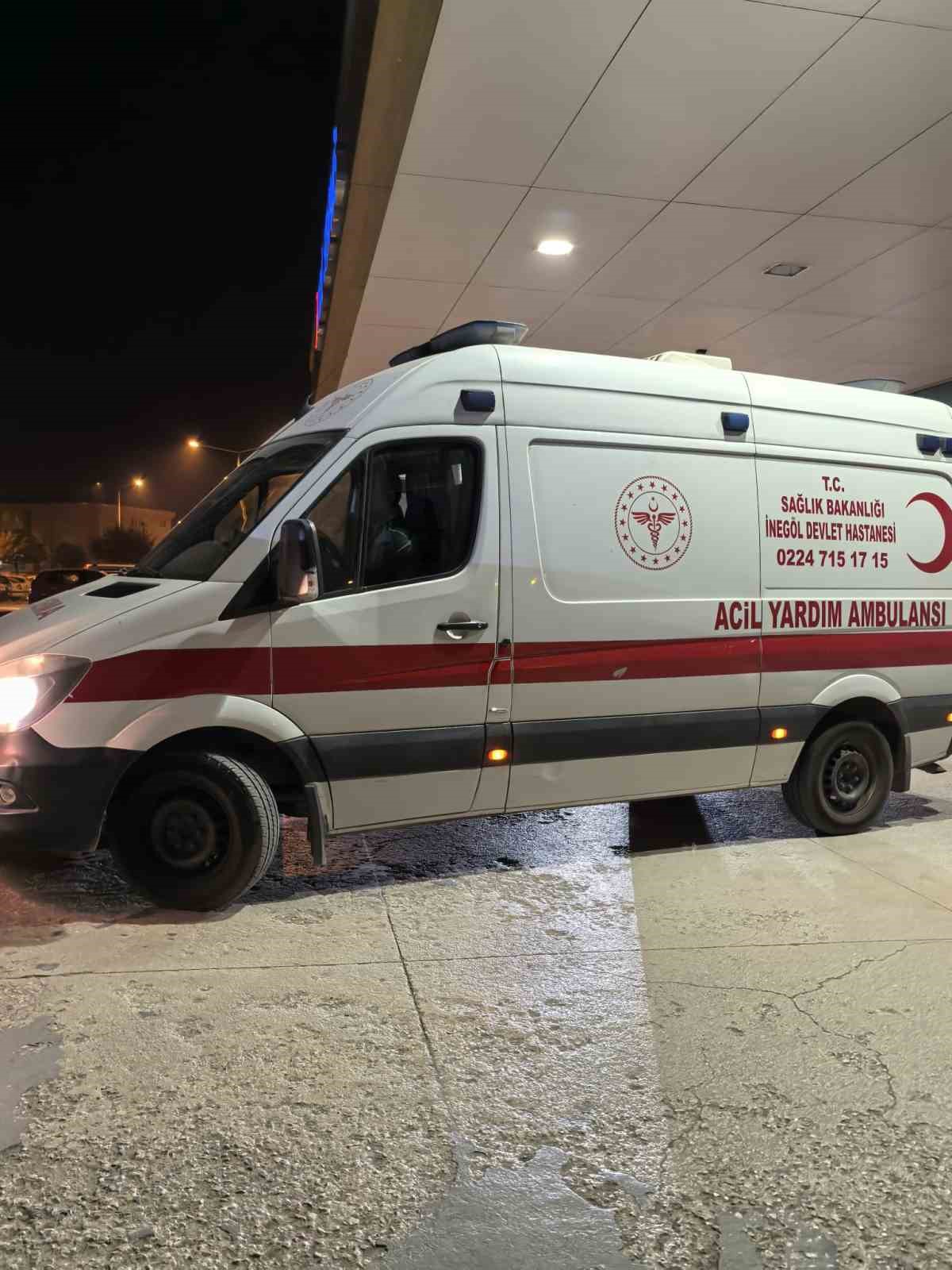 Bursa’da ambulans şoförü saldırıya uğradı
