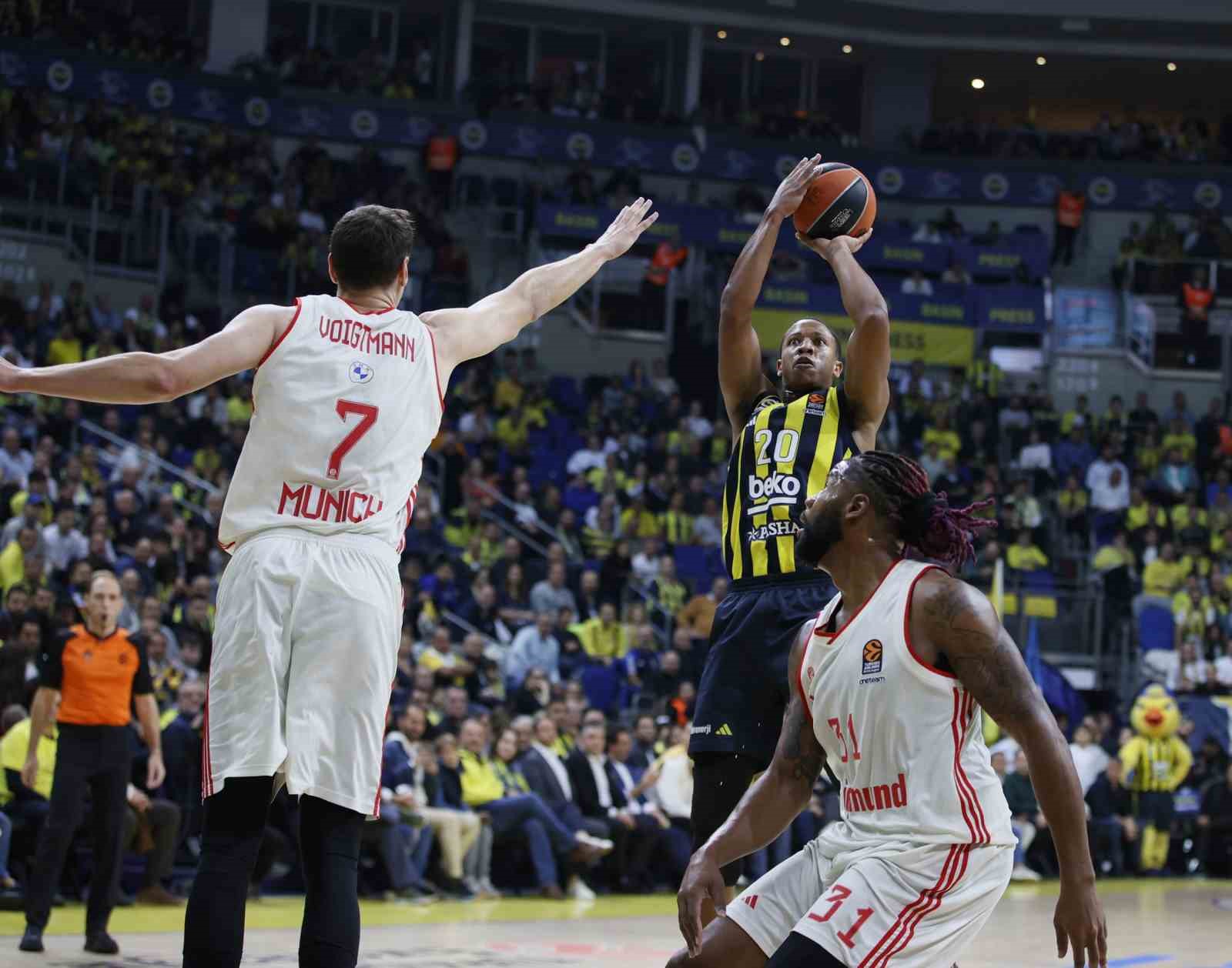 THY Euroleague: Fenerbahçe: 87 - Bayern Münih: 76
