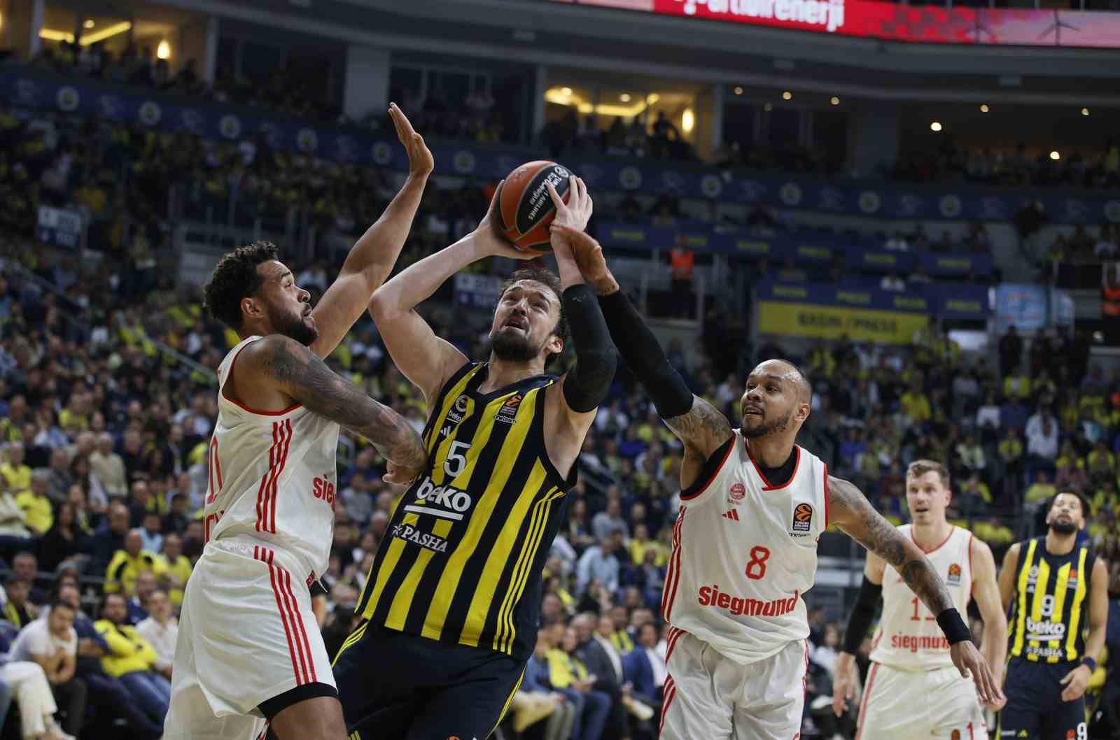 THY Euroleague: Fenerbahçe: 87 - Bayern Münih: 76
