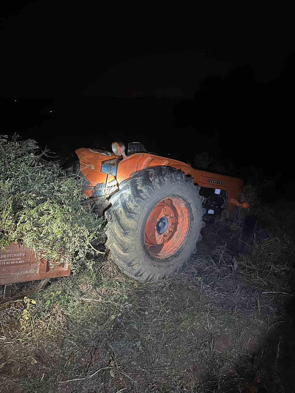 Bandırma’da traktör kazası: 1 ölü
