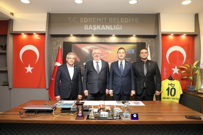 Başkan Akın, Başkan Ertaş’ı ziyaret etti
