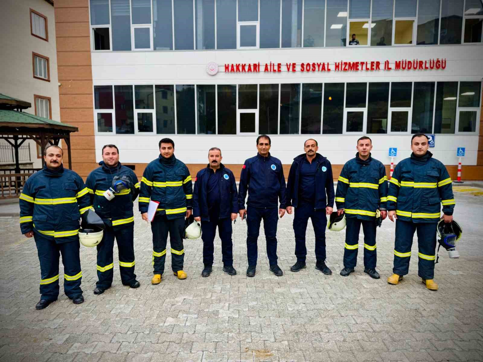 Hakkari’de nefes kesen tatbikat
