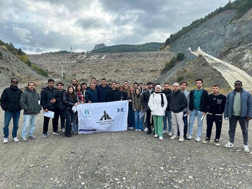 Üniversite öğrencileri Doğantepe Barajı’nı inceledi
