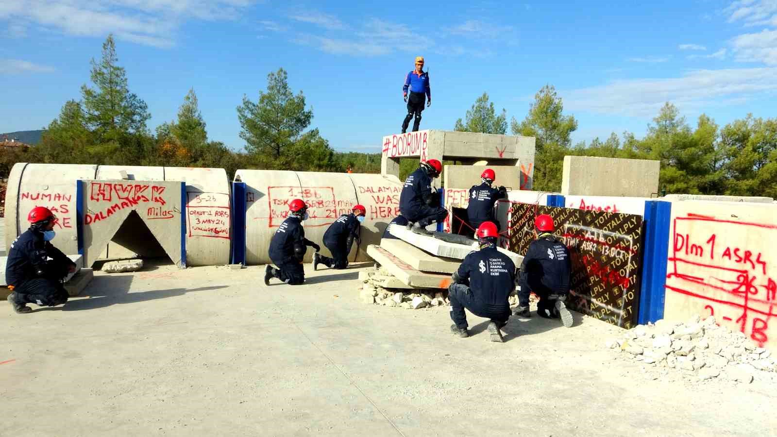 Muğla AFAD’dan gerçeği aratmayan eğitim
