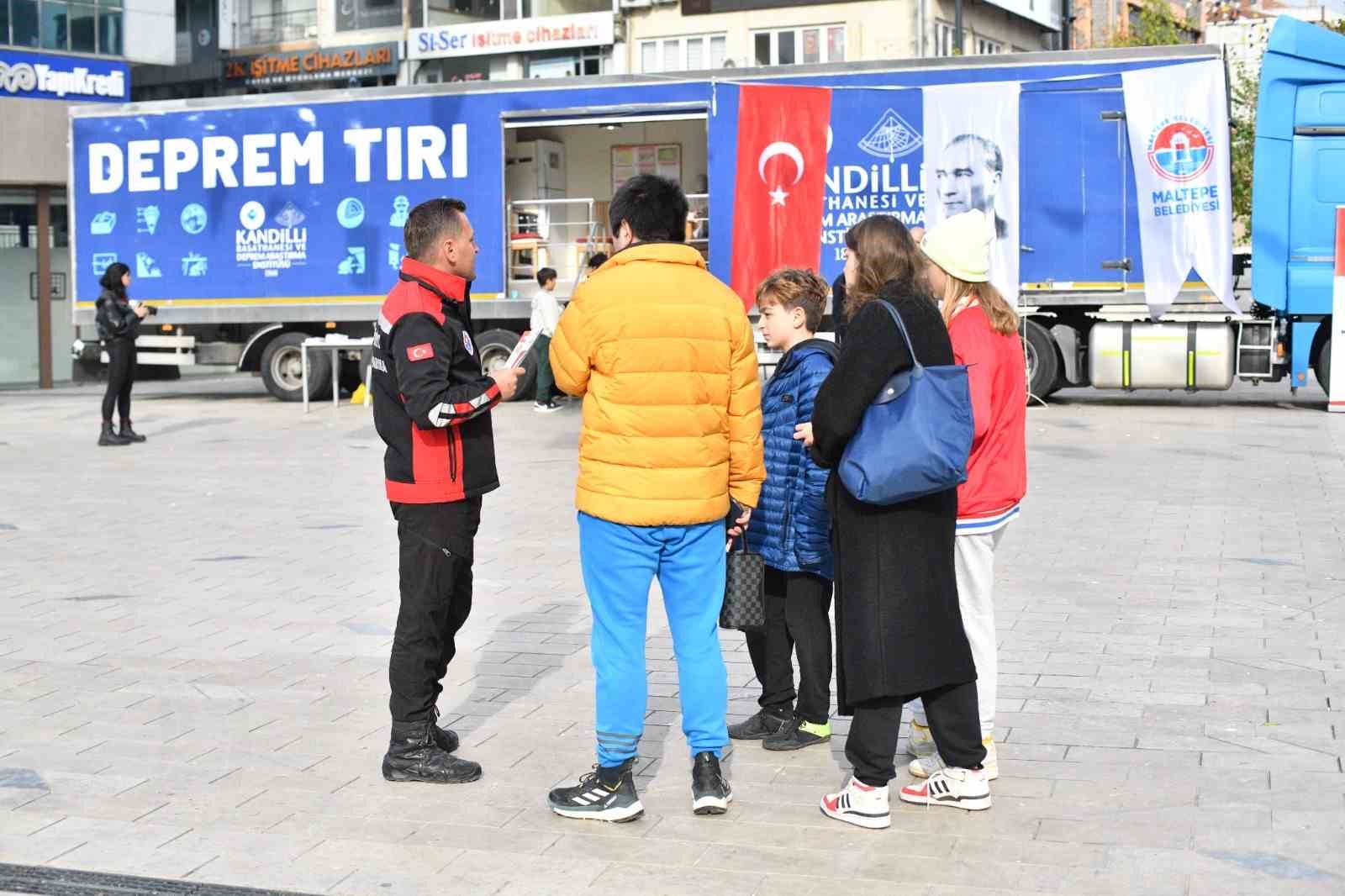 GEDSET Maltepe’ye geldi, 7.2 büyüklüğündeki deprem canlandırıldı
