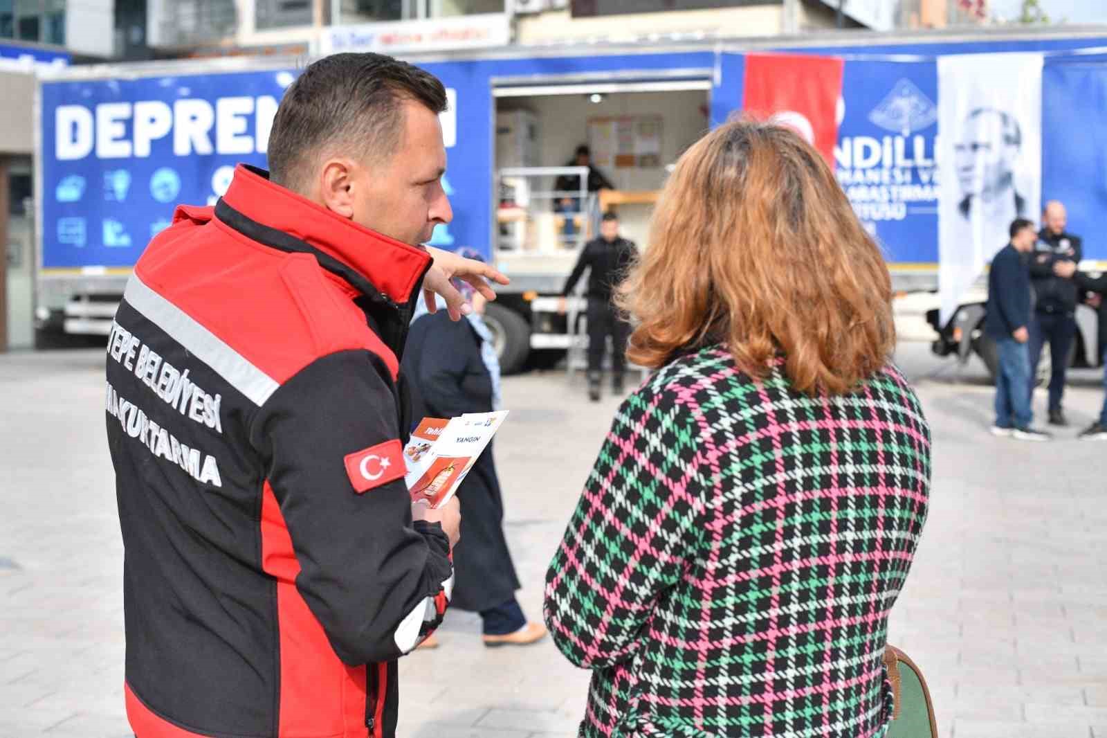 GEDSET Maltepe’ye geldi, 7.2 büyüklüğündeki deprem canlandırıldı
