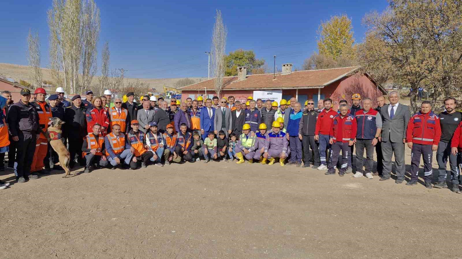 Karaman’da düzenlenen yerel saha tatbikatı gerçeğini aratmadı
