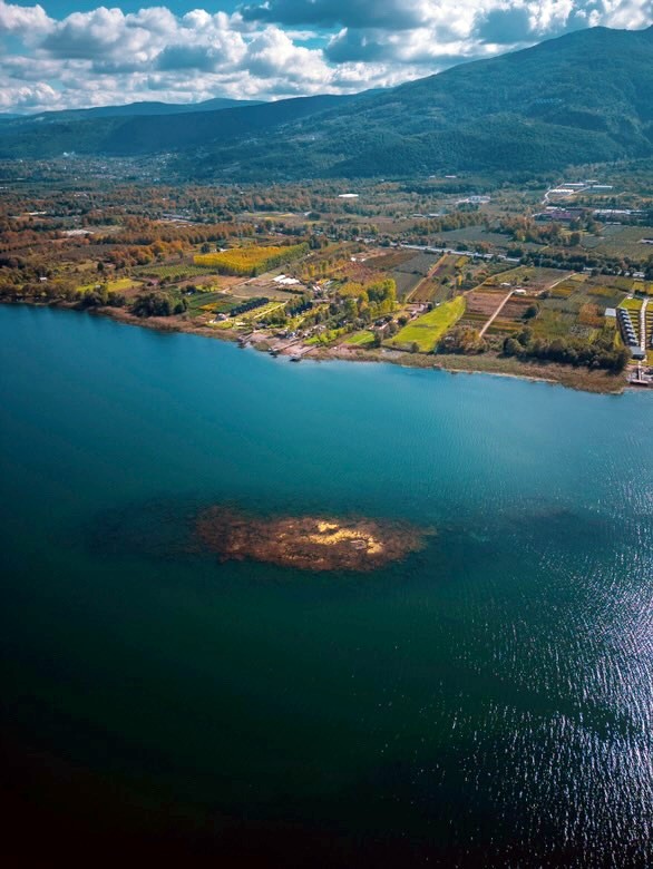 Sapanca Gölü’nde su çekildi: Tarihi yapı ortaya çıktı
