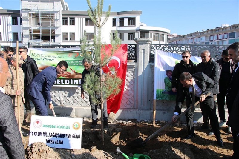 Erciş’te fidan dikme etkinliği
