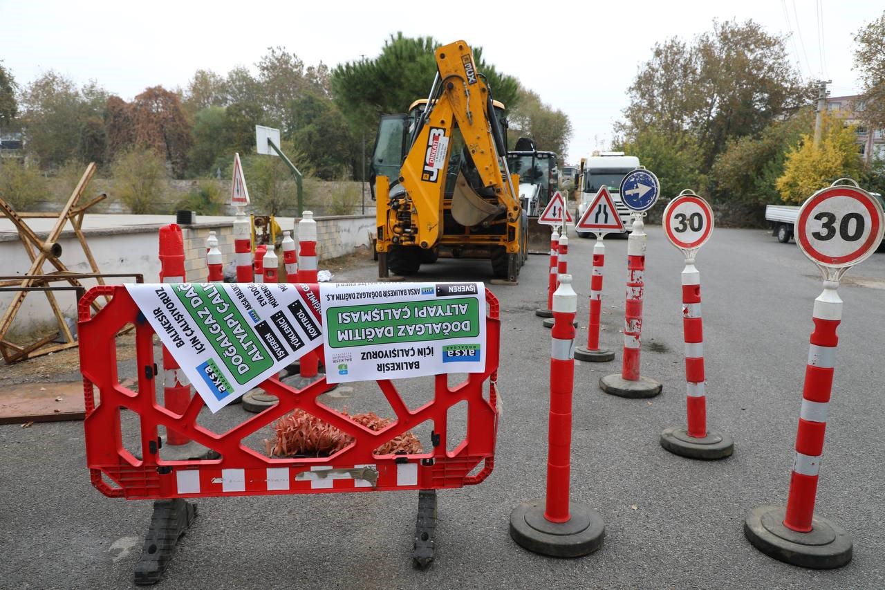 Edremit’te doğalgaz atağı
