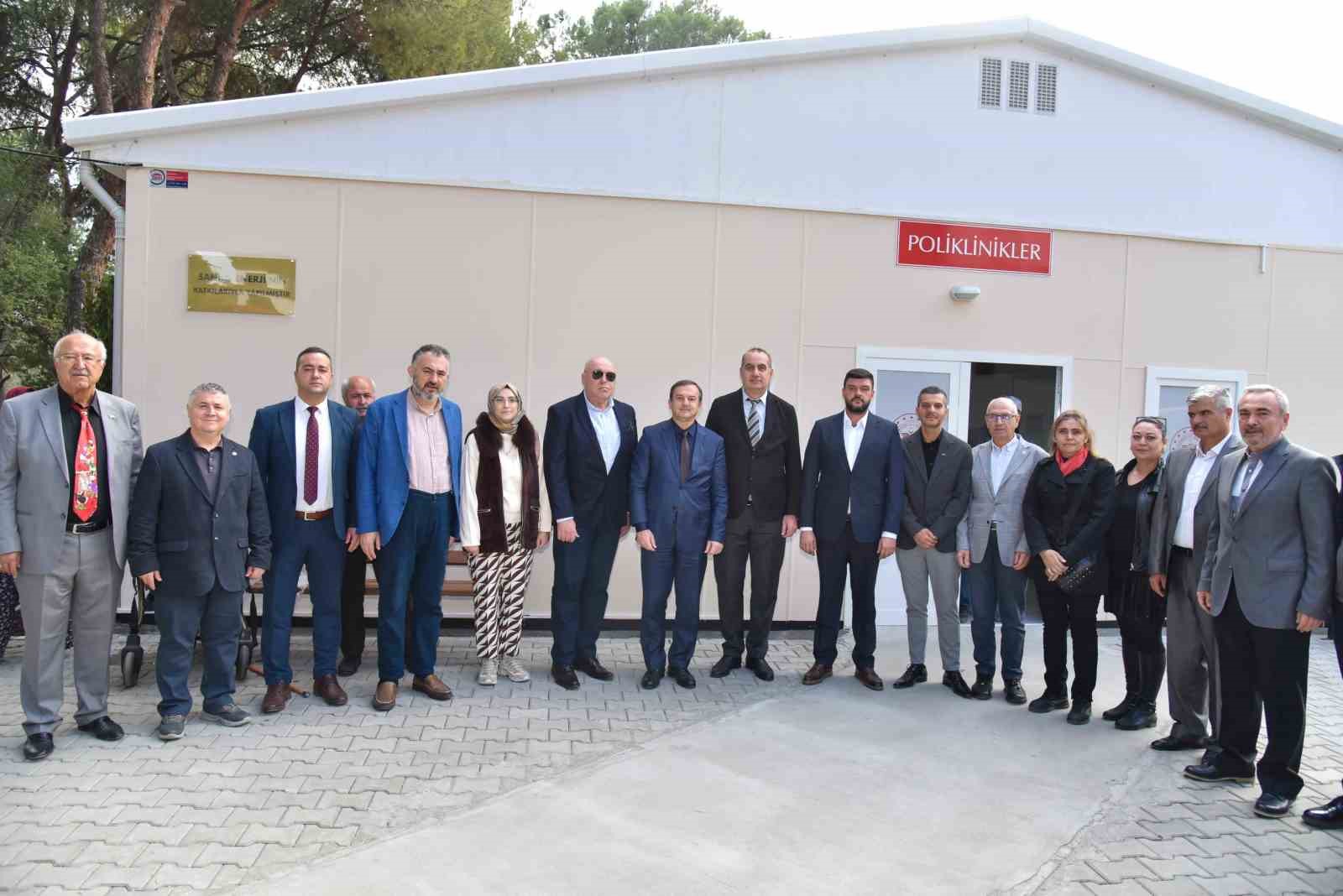 Salihli Devlet Hastanesine ‘prefabrik çözüm’
