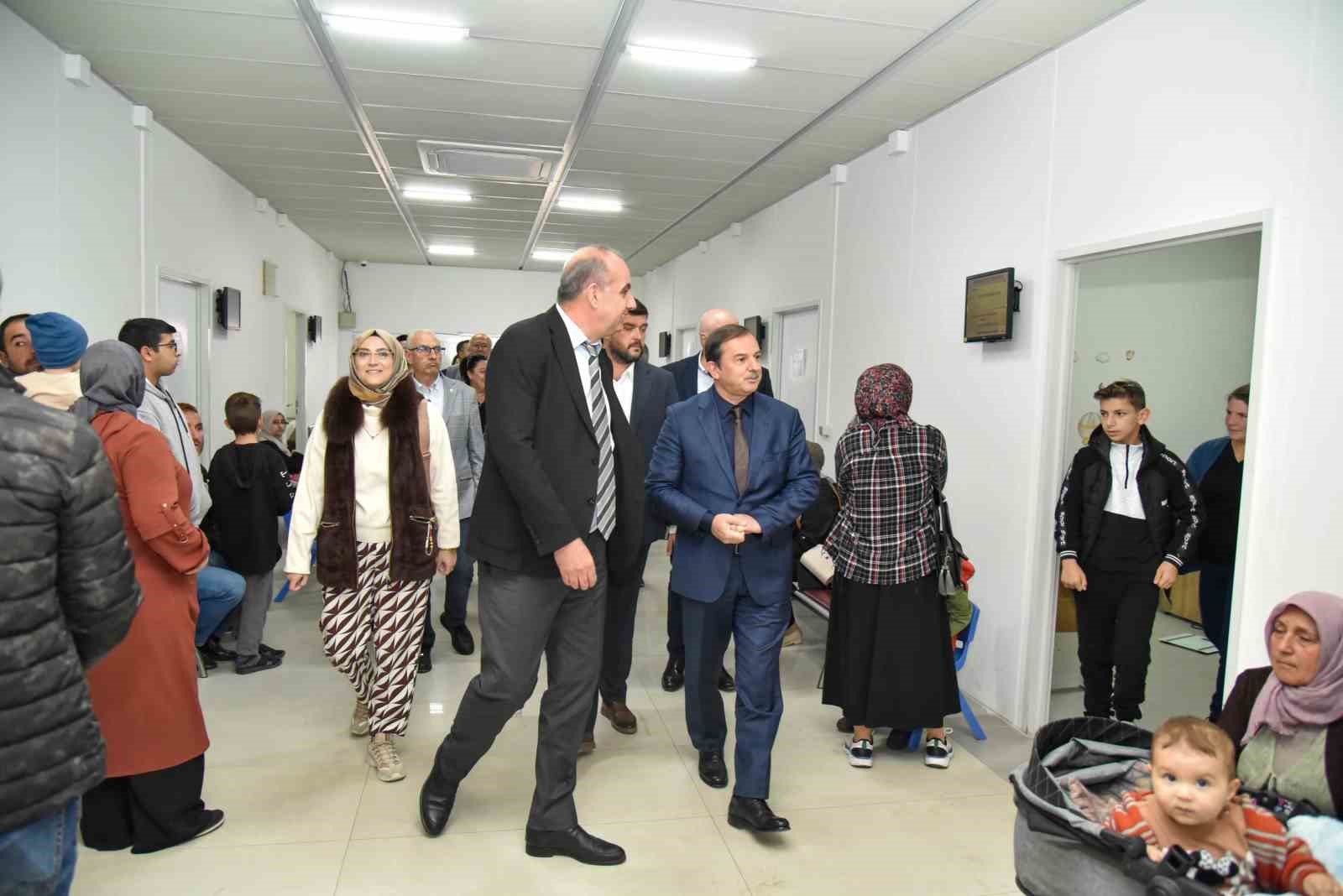 Salihli Devlet Hastanesine ‘prefabrik çözüm’
