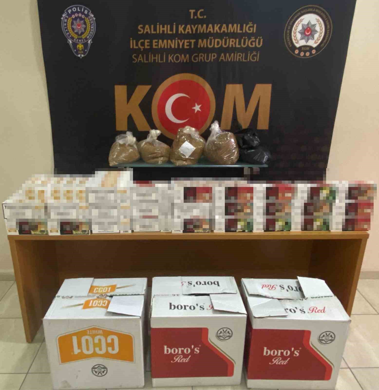 Manisa Emniyeti’nden kaçak sigara operasyonu
