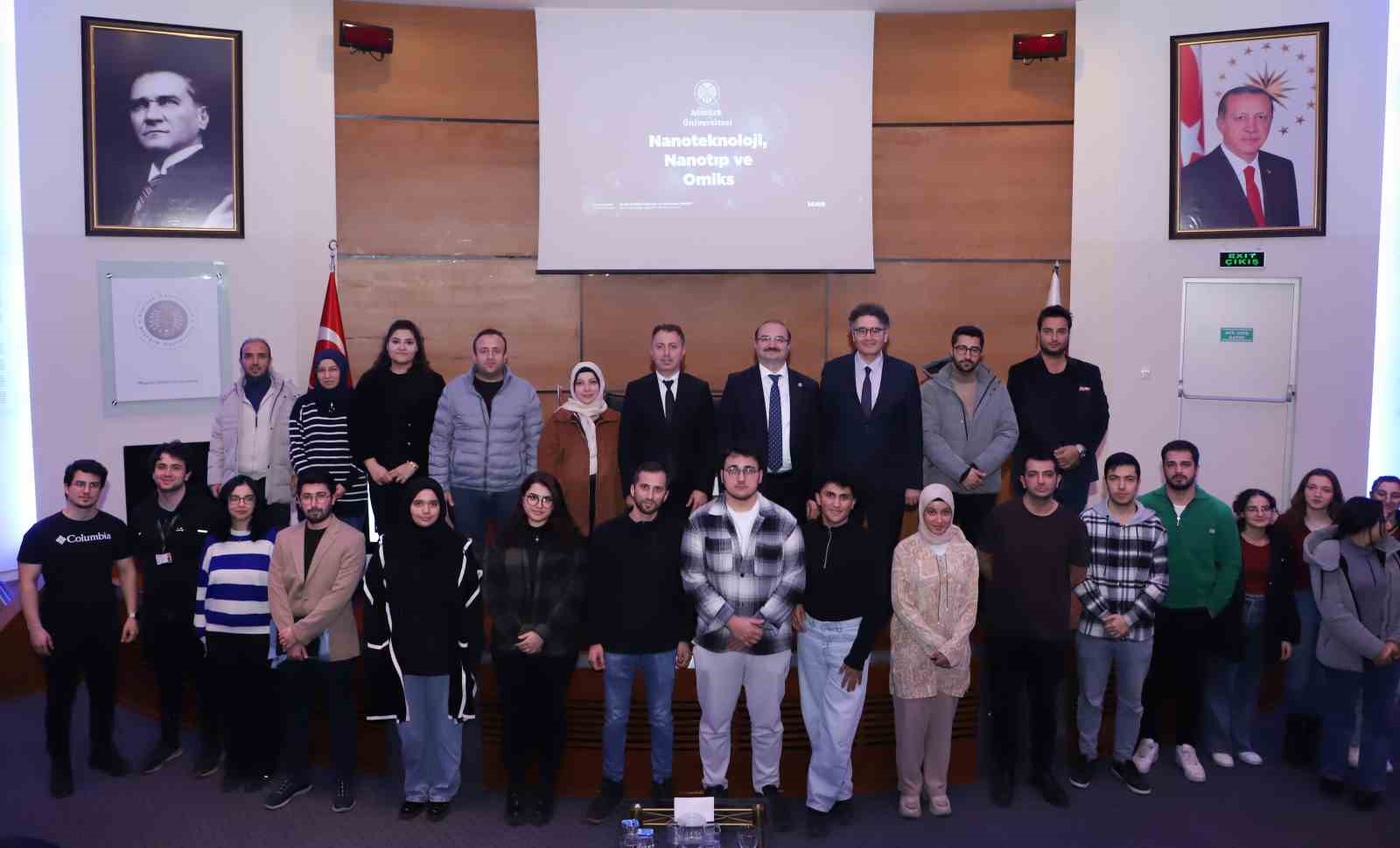 Atatürk Üniversitesi’nde “Nanoteknoloji, Nanotıp ve Omiks” konuşuldu
