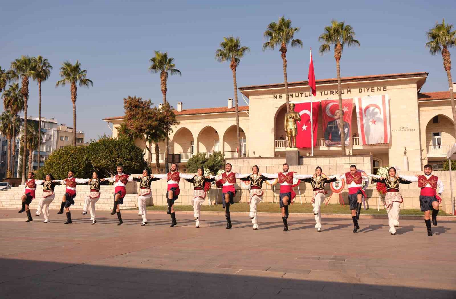 KKTC’nin kuruluşunun 41. yıl dönümü Mersin’de törenle kutlandı
