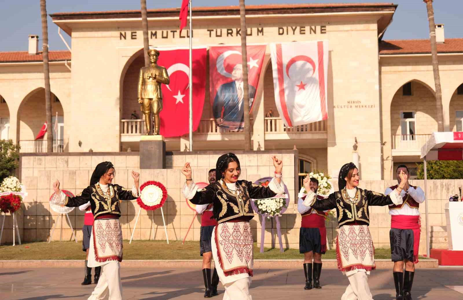 KKTC’nin kuruluşunun 41. yıl dönümü Mersin’de törenle kutlandı
