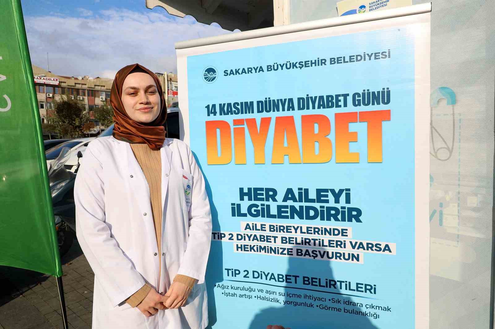 Sakaryalı vatandaşlara diyabet kontrolü
