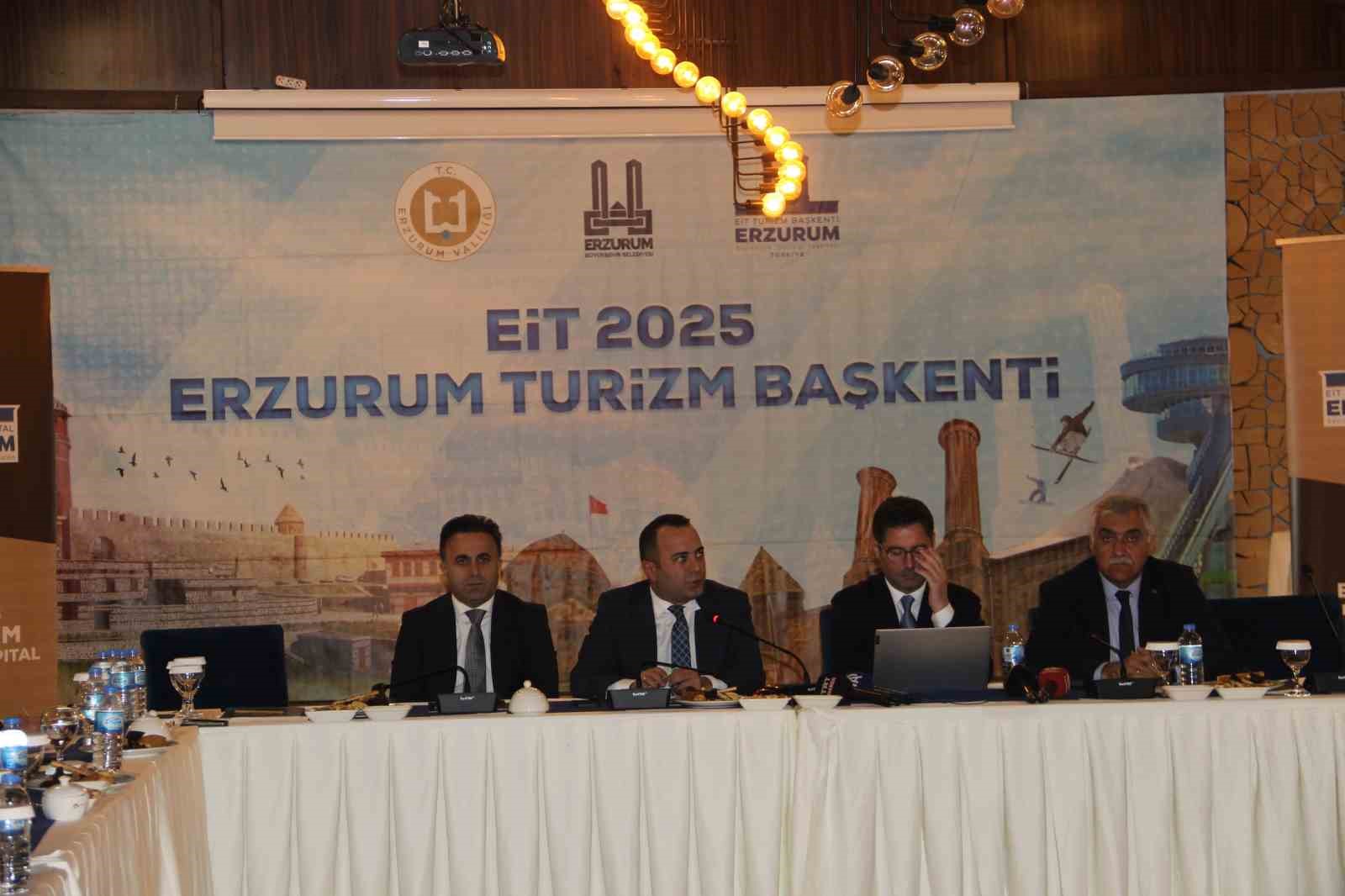 Adım adım EİT 2025 Erzurum Turizm Başkenti’ne doğru
