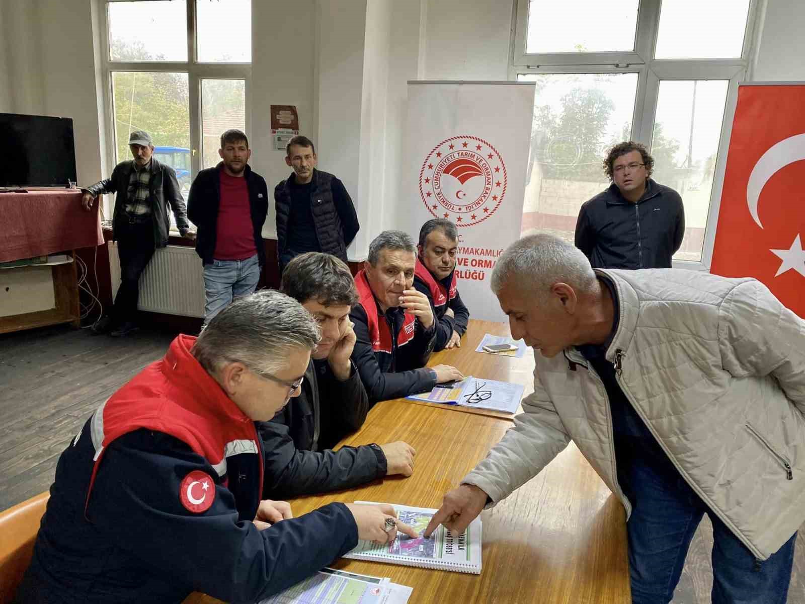 Balıkesir’de üreticilere bilgilendirme yapıldı
