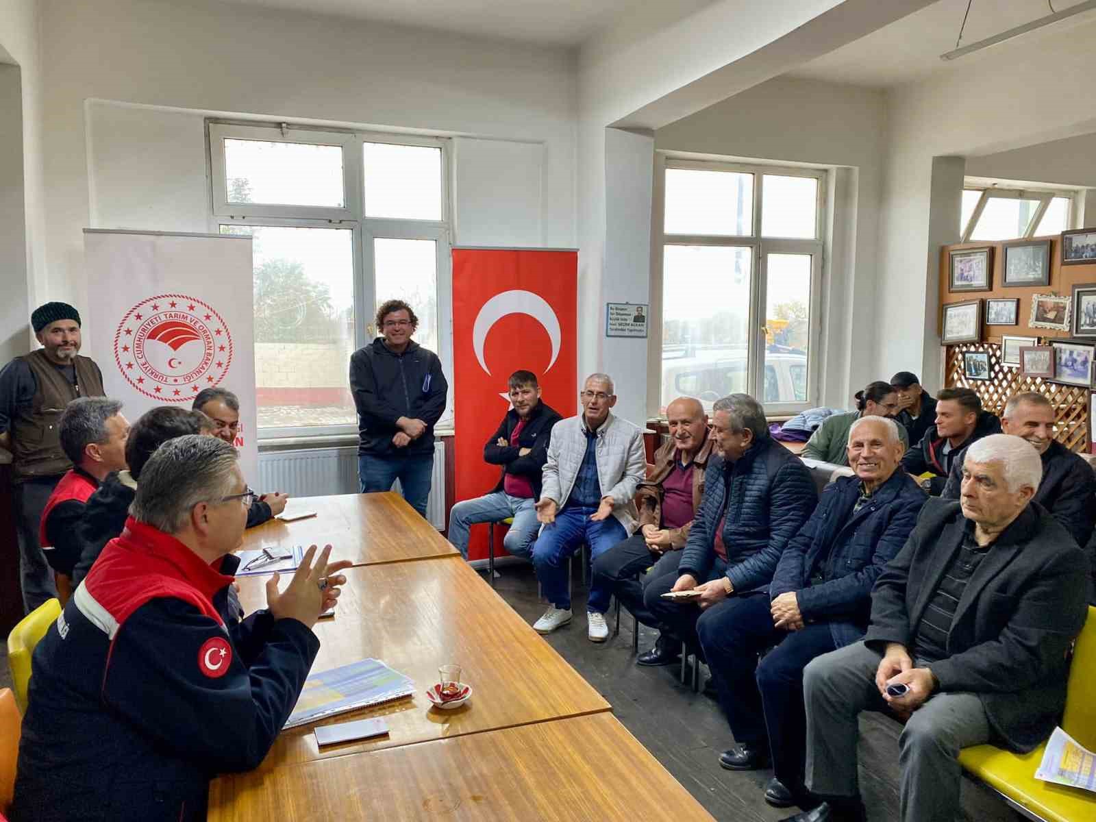 Balıkesir’de üreticilere bilgilendirme yapıldı
