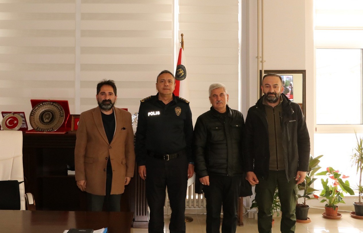 Erzincan basınından POMEM Müdürü Yılmaz’a ziyaret
