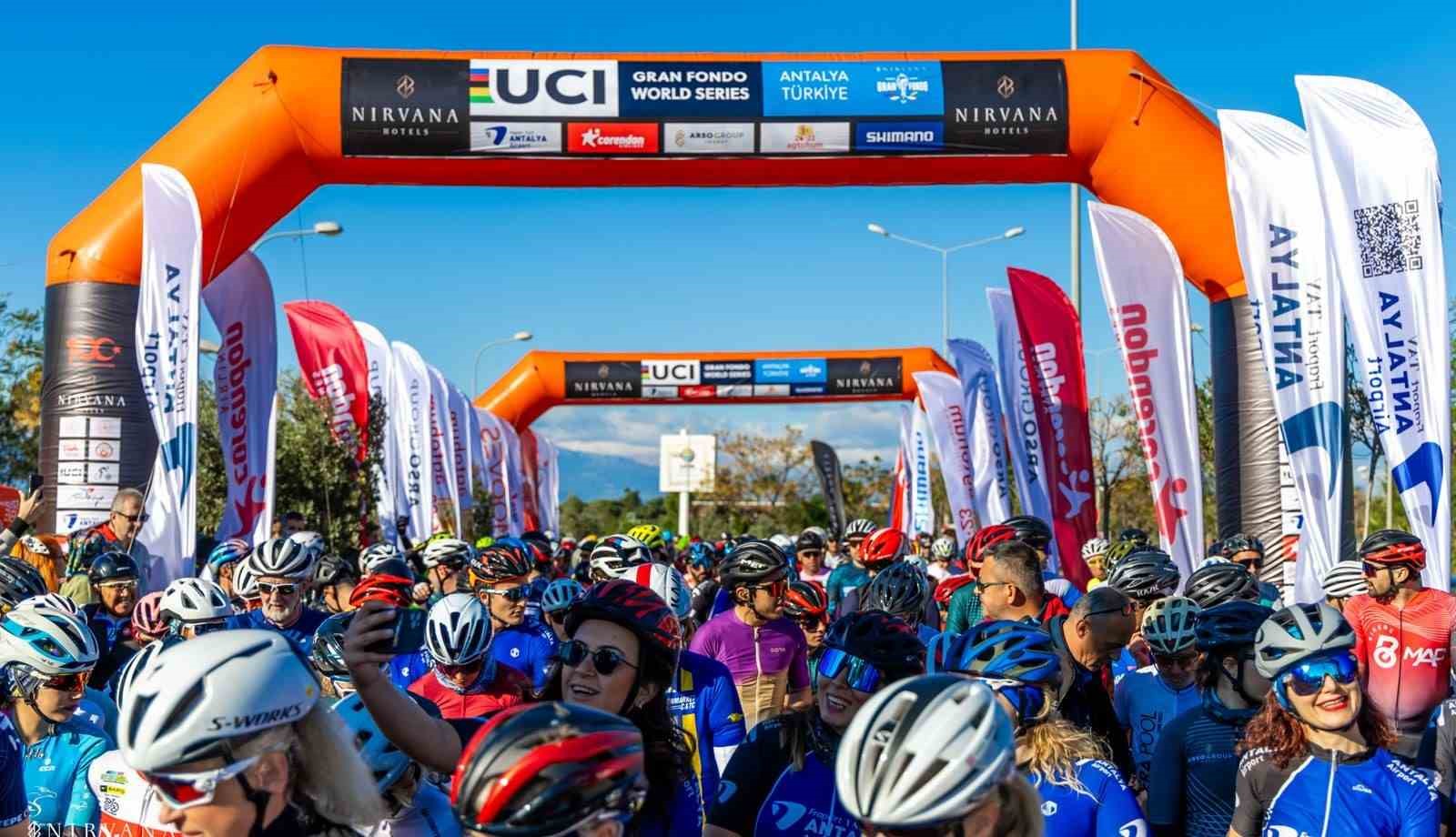 UCI Nirvana Gran Fondo World Series Antalya yarın yapılacak
