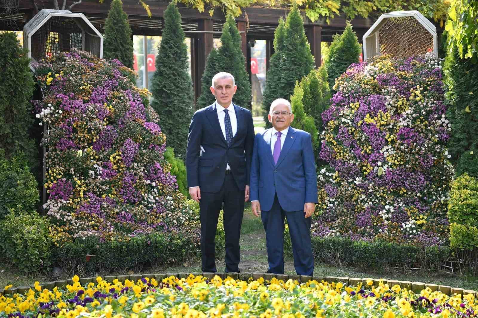 TFF Başkanı Hacıosmanoğlu’ndan Başkan Büyükkılıç’a ziyaret
