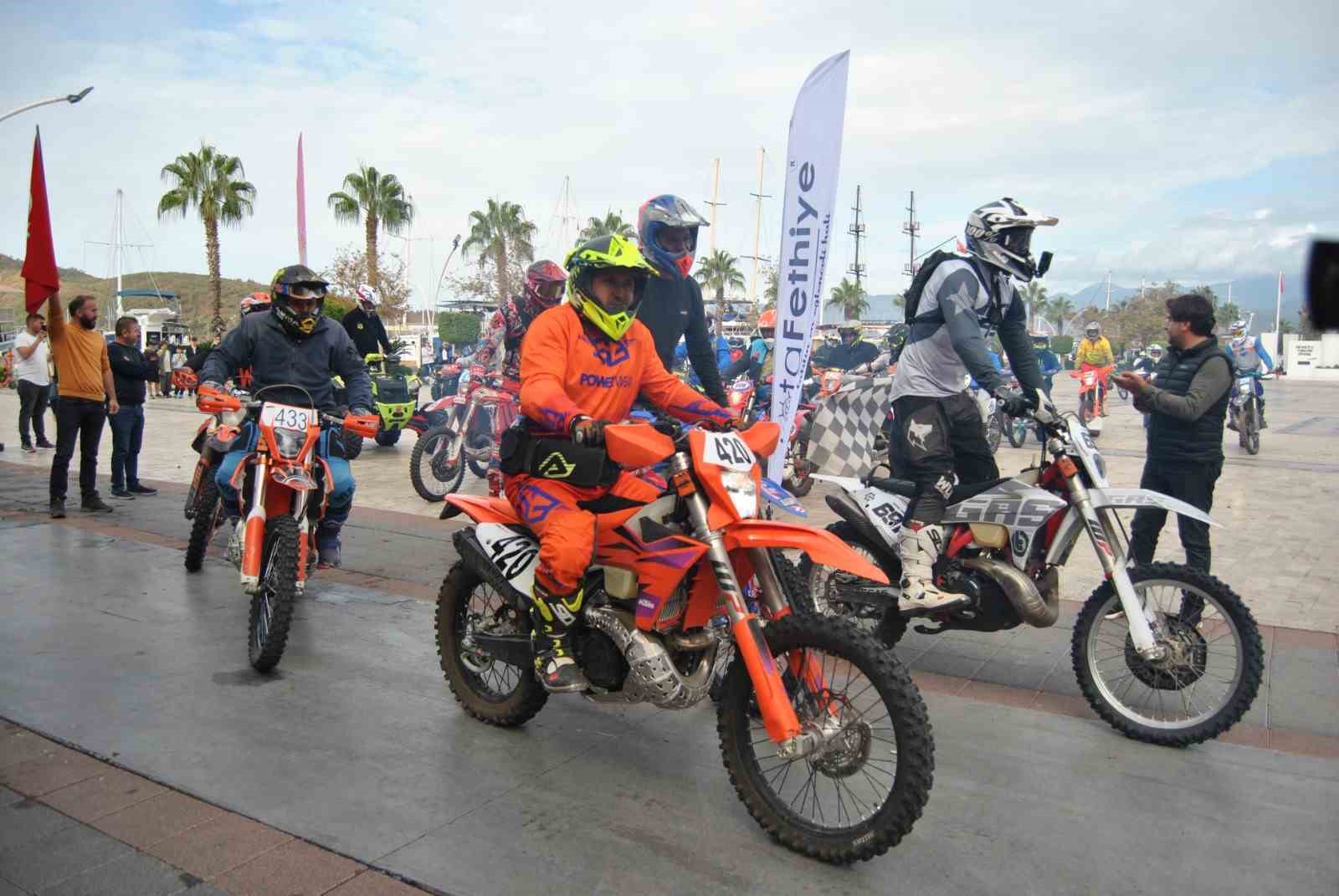 Türkiye Enduro Şampiyonası finali, Fethiye’de ’Magazin Startı’ ile başladı
