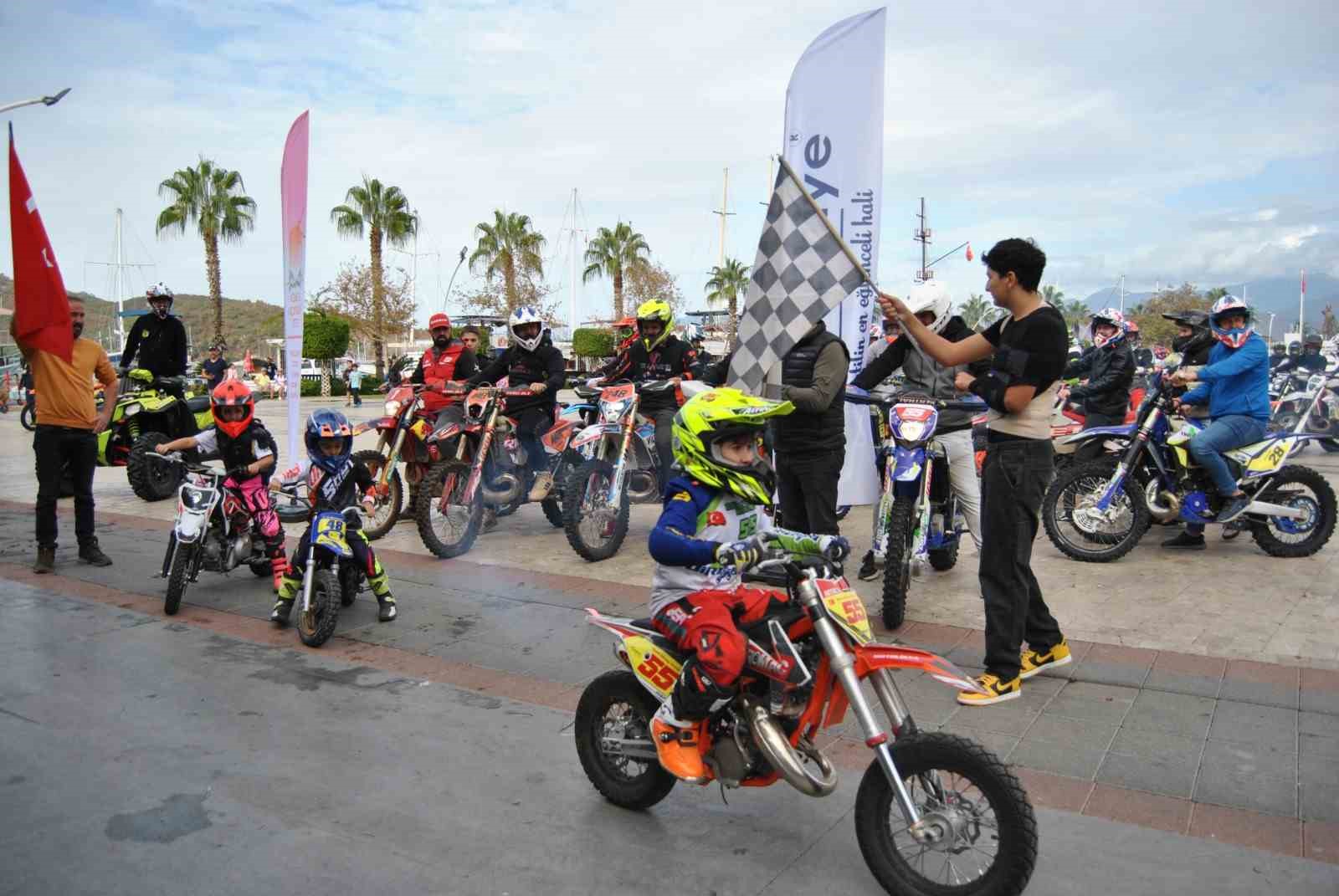 Türkiye Enduro Şampiyonası finali, Fethiye’de ’Magazin Startı’ ile başladı
